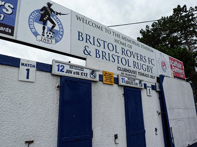 Bristol Rovers FC - The Memorial Stadium