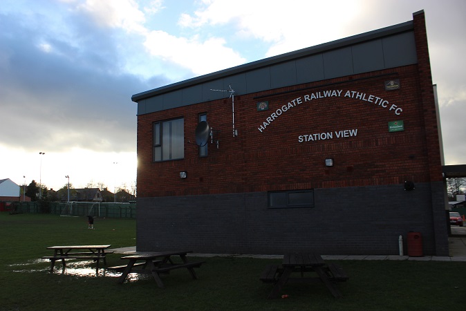 Harrogate Railway Athletic AFC - Station View